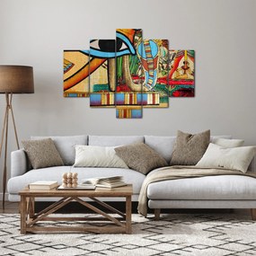 Tablou- Pictură egipteană (150x105 cm)