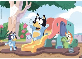Bluey Playground Puzzle Clementoni de 104 piese