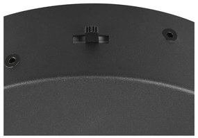 Lustră negru-mat LED cu intensitate reglabilă Darvin – Trio