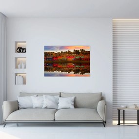 Tablou - Loc pentru baie de vară (90x60 cm)