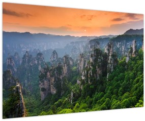 Tablou - Parcul forestier național Zhangjiajie (90x60 cm)