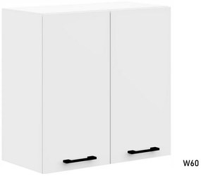 Supermobel Corp superior bucătărie cu două uși OLIWIA W60, 60x58x30, alb
