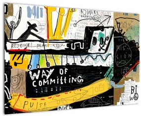 Tablou - Graffiti (90x60 cm)