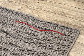 Covor sisal Floorlux 20389 argint si negru melange - SECUNDAR-COTATI PRODUSUL