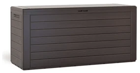 Banca/cutie cu spatiu depozitare 300 L Woody Maro 120 x 46 x 57 cm