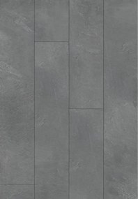 Mexen Grey Dark panouri vinilice 1227 x 187 mm LVT Dryback 2,5 mm, suport PVC, 4 V-Fugă, Ardezie - F1359-1227-187-255-4V1-01
