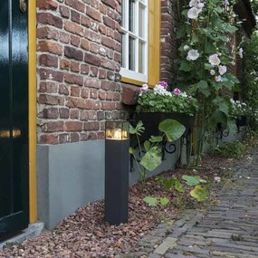 Lampa de podea moderna pentru exterior 50 cm gri inchis IP44 - Denmark