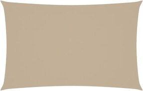 vidaXL Parasolar, bej, 4x7 m, țesătură oxford, dreptunghiular
