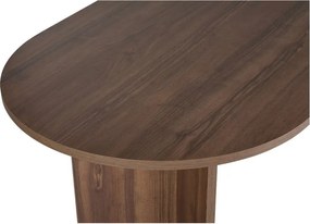 Masă de dining cu aspect de lemn de nuc 90x200 cm Sabella – Kalune Design