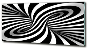 Tablou pe pe sticlă vârtej abstract