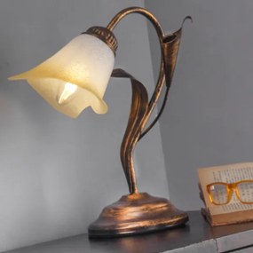 Lampă de masă LUCREZIA 1xE14/6W/230V bronz ONLI