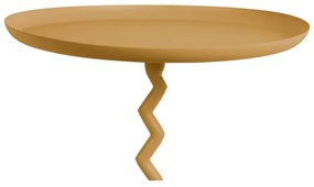 Măsuță auxiliară rotundă din metal ø 40 cm Zig Zag – Leitmotiv