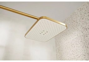 KFA Armatura 5756-910-31 - Set de duș MALAGA cu baterie termostatică, finisaj auriu periat