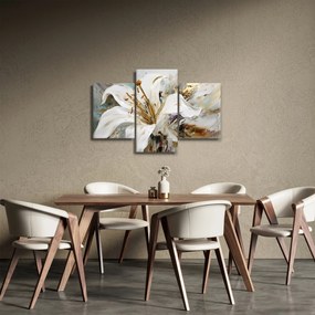 Tablou - Abstracție cu crin (90x60 cm)