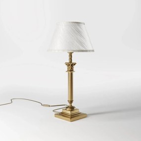 Veioza, Lampa de masa stil italian din alama Classic