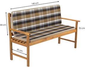 Saltea de bancă Fieldmann FDZN 9109 , maro