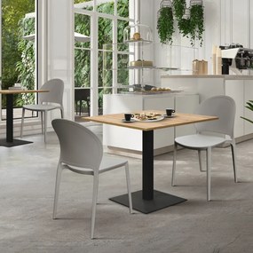 PICIOR MASA METALIC PATRAT -HORECA- - BRONZ - H 72 CM