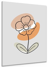 Tablou floare minimalistă No4