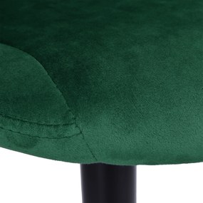 JAKS SCAUN DE BAR CYDRO BLACK VELVET VERDE-ÎNCHIS