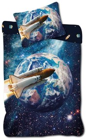 Astronaut Galactic Explorer set de lenjerie de pat 140×200cm, 70×90 cm