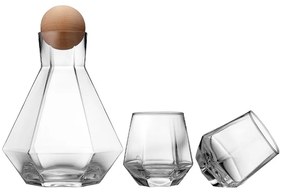 Set de 2 pahare de whisky și carafă 1,28 l Jaxon - Ladelle