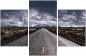 Tablou drumului în deșert (90x60 cm)