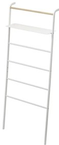 Cuier cu raft YAMAZAKI Tower Ladder, alb