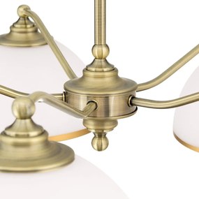 Lustra suspendata stil clasic OLD LAMP 5L patina