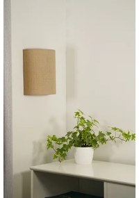 Aplică Duolla YUTE 1xE27/15W/230V d. 20 cm maro