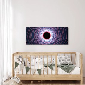 Tablou cercul abstact (120x50 cm)
