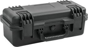 vidaXL Carcasă de transport portabilă, negru, 46,5x21,5x17,5 cm, PP