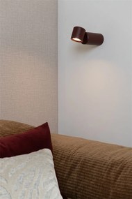 Lampa cu baterii pentru perete sau portabila Milan visiniu
