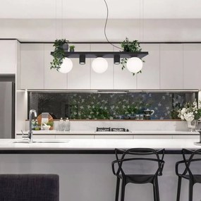 Lustra suspendata cu suport pentru plante PLANT SHELF