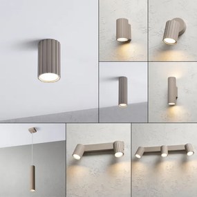 Brilagi - Spot aplicat CRISPINA 1xGU10/10W/230V 10 cm bej