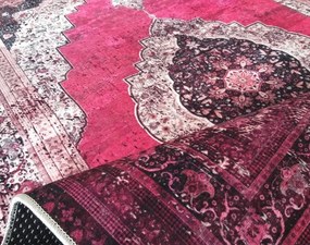 Covor oriental roz in stil vintage Lăţime: 80 cm | Lungime: 150 cm