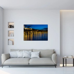 Tablou orașului nocturn (90x60 cm)
