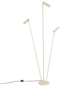 Lampă de podea modernă bej cu 3 lumini GU10 35mm - Thomas