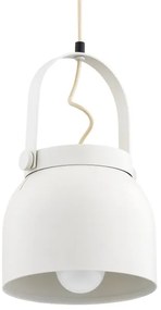 Lustră pe cablu LOGAN 1xE27/15W/230V d. 20 cm alb Argon 8280