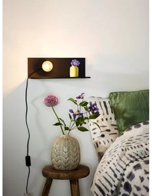 Lucide 06218/01/30 - Aplică perete SEBO 1xE27/40W/230V negru