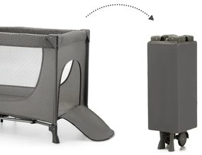 Pătuț de voiaj KINDERKRAFT JOY 2 gri