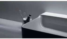 Lavoar suspendat Ideal Standard Atelier Conca 80 cm alb lucios cu orificiu preaplin