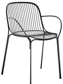 Scaun cu cotiere Hiray, mai multe variante - Kartell Culoare: negru