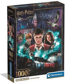 Harry Potter Puzzle Compact de 1000 de piese Clementoni