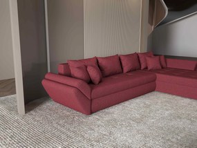 Colțar extensibil dumonde cu ladă de depozitare si sezut confortabil din spuma high-density, Loana XL Enjoy Winery II 335x185 cm