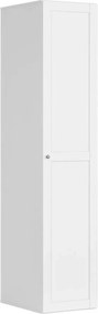 Dulap FLEX, alb, PAL, cu o usa, 50x66x240 cm