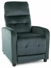Fotoliu Otus velvet verde Blu78 H100 cm