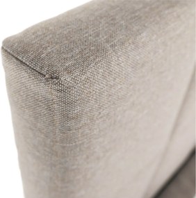 Pat tip BOXSPRING 180x200, taupe gri-maro, FERATA TV KOMFORT