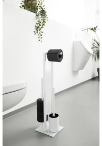 WENKO 21565100 - Perie WC RIVALTA 18x70 cm alb/negru