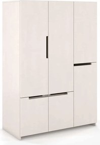 Dulap lemn masiv TerraCraft Fag, 128 × 60 × 180 cm