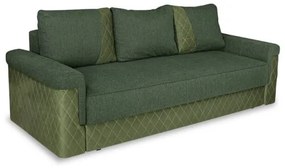 Canapea Extensibila Torino Lift Cu Lada Depozitare, Verde, 233 X 92 Cm